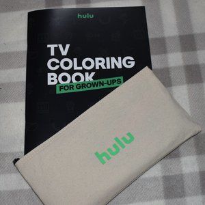 Hulu PR Coloring Book and Colored Pencils